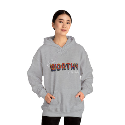 Worthy of the Calling Hoodie — Ephesians 4:1-3 Inspirational Christian Pullover