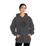 Tone on Tone Gray Logo Hoodie