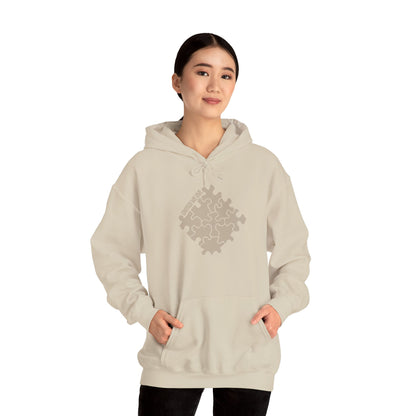Tone on Tone Sand Logo Hoodie