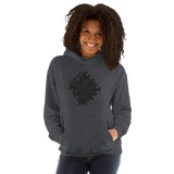 Tone on Tone Gray Logo Hoodie