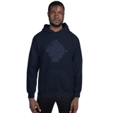 Tone on Tone Navy Logo Hoodie