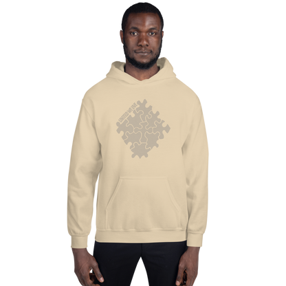 Tone on Tone Sand Logo Hoodie