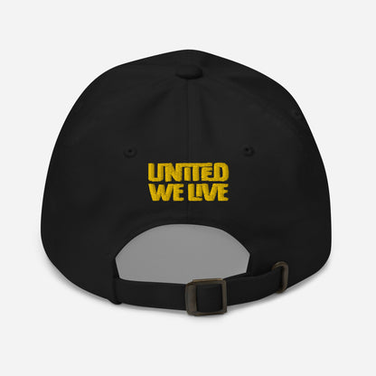 United We Live Dad hat
