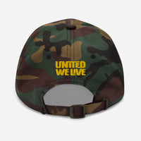 United We Live Dad hat