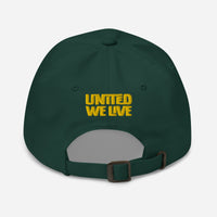 United We Live Dad hat