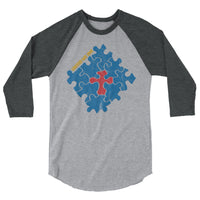 United We Live - 3/4 Sleeve