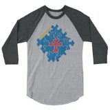 United We Live - 3/4 Sleeve
