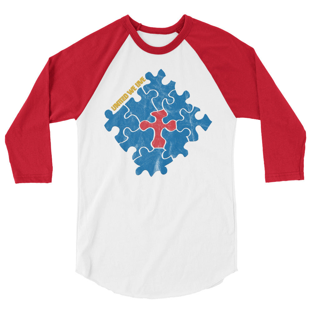United We Live - 3/4 Sleeve