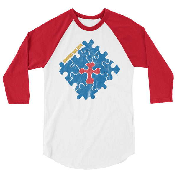 United We Live - 3/4 Sleeve