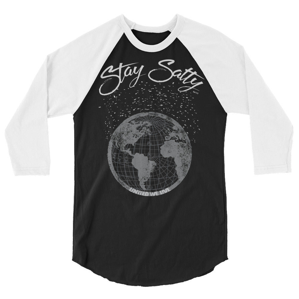 Stay Salty 3/4 sleeve raglan shirt