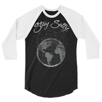 Stay Salty 3/4 sleeve raglan shirt