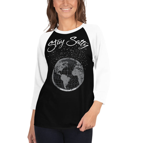 Stay Salty 3/4 sleeve raglan shirt