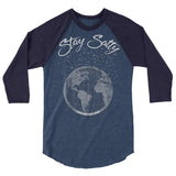 Stay Salty 3/4 sleeve raglan shirt