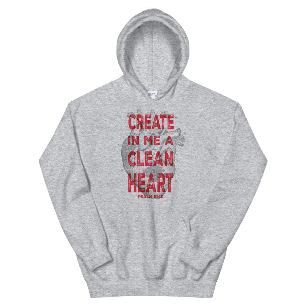 Clean Heart Unisex Hoodie