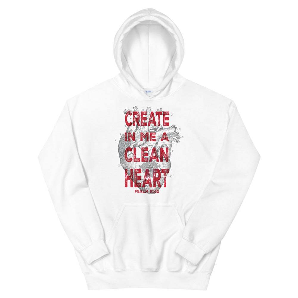 Clean Heart Unisex Hoodie