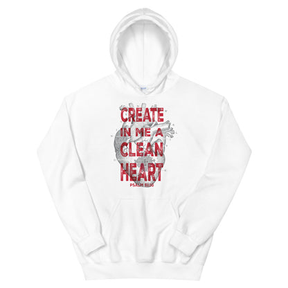 Clean Heart Unisex Hoodie