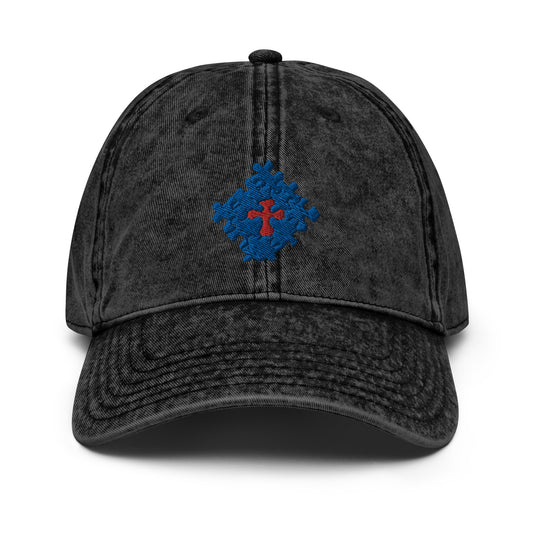 United We Live Vintage Cotton Twill Cap