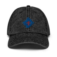United We Live Vintage Cotton Twill Cap