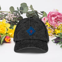 United We Live Vintage Cotton Twill Cap