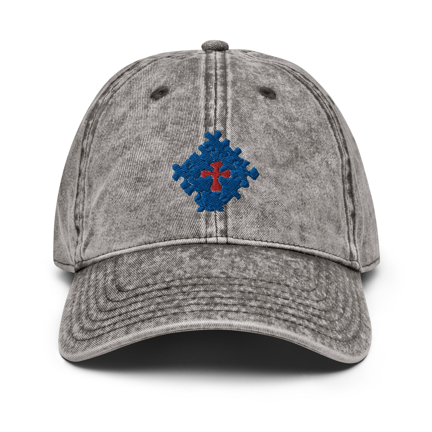 United We Live Vintage Cotton Twill Cap