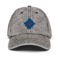 United We Live Vintage Cotton Twill Cap