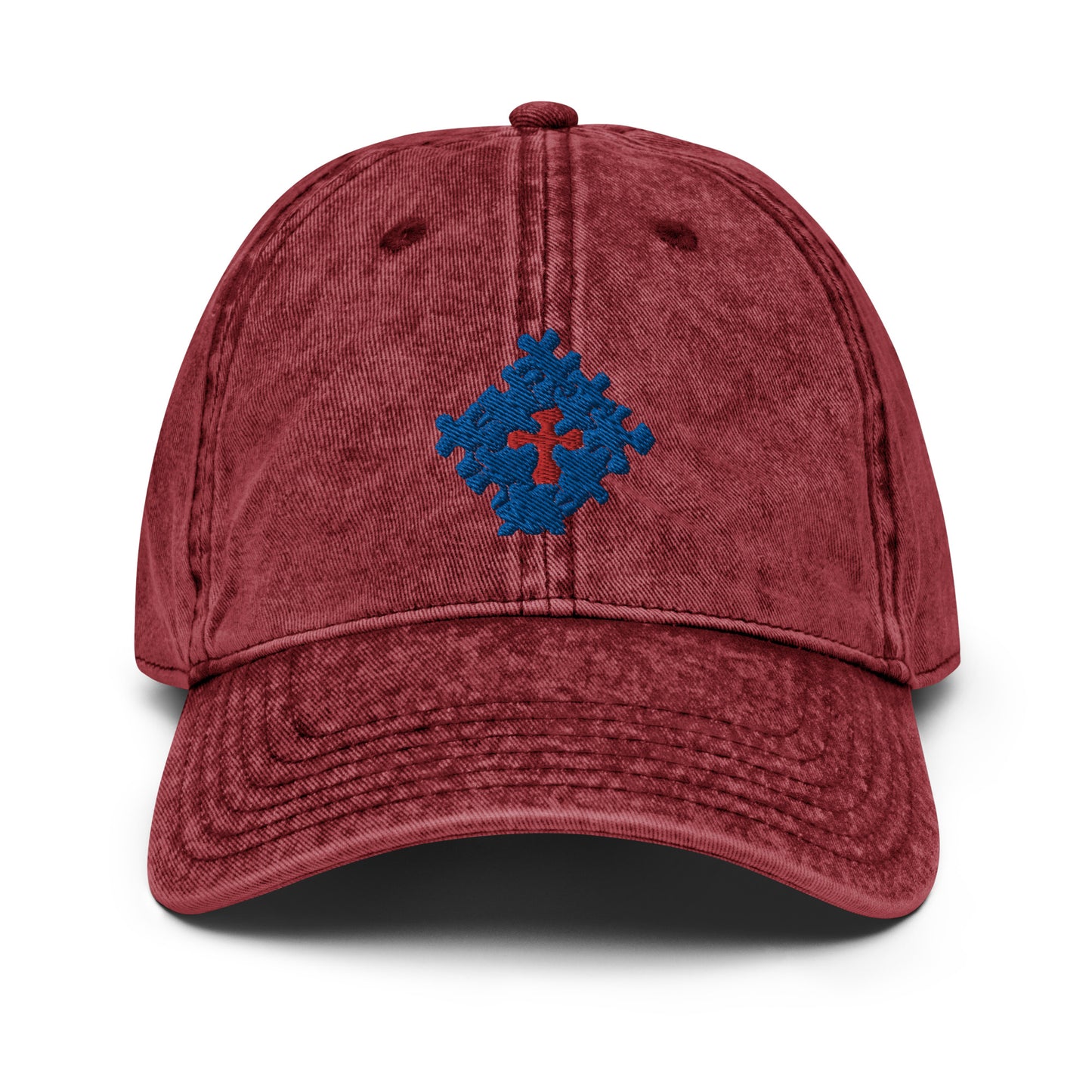 United We Live Vintage Cotton Twill Cap