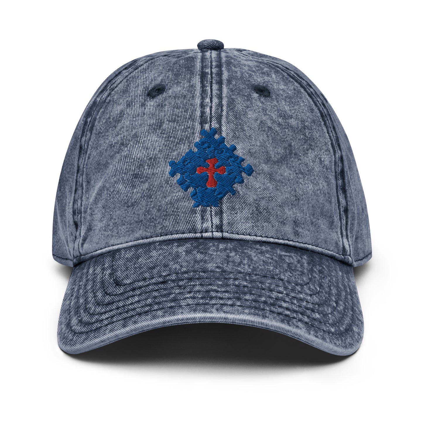 United We Live Vintage Cotton Twill Cap