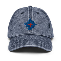 United We Live Vintage Cotton Twill Cap